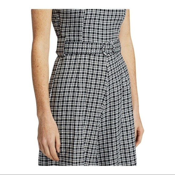 FAITHFULL the Brand Liv Check Linen Jumpsuit Emelinah Check - Picture 5 of 15